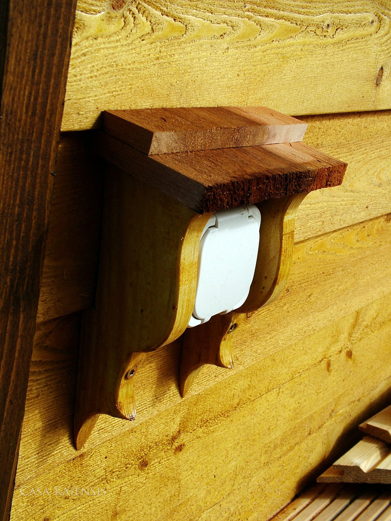 Casa Kaiensis Unikat Villa Winkelschief Detail Steckdose