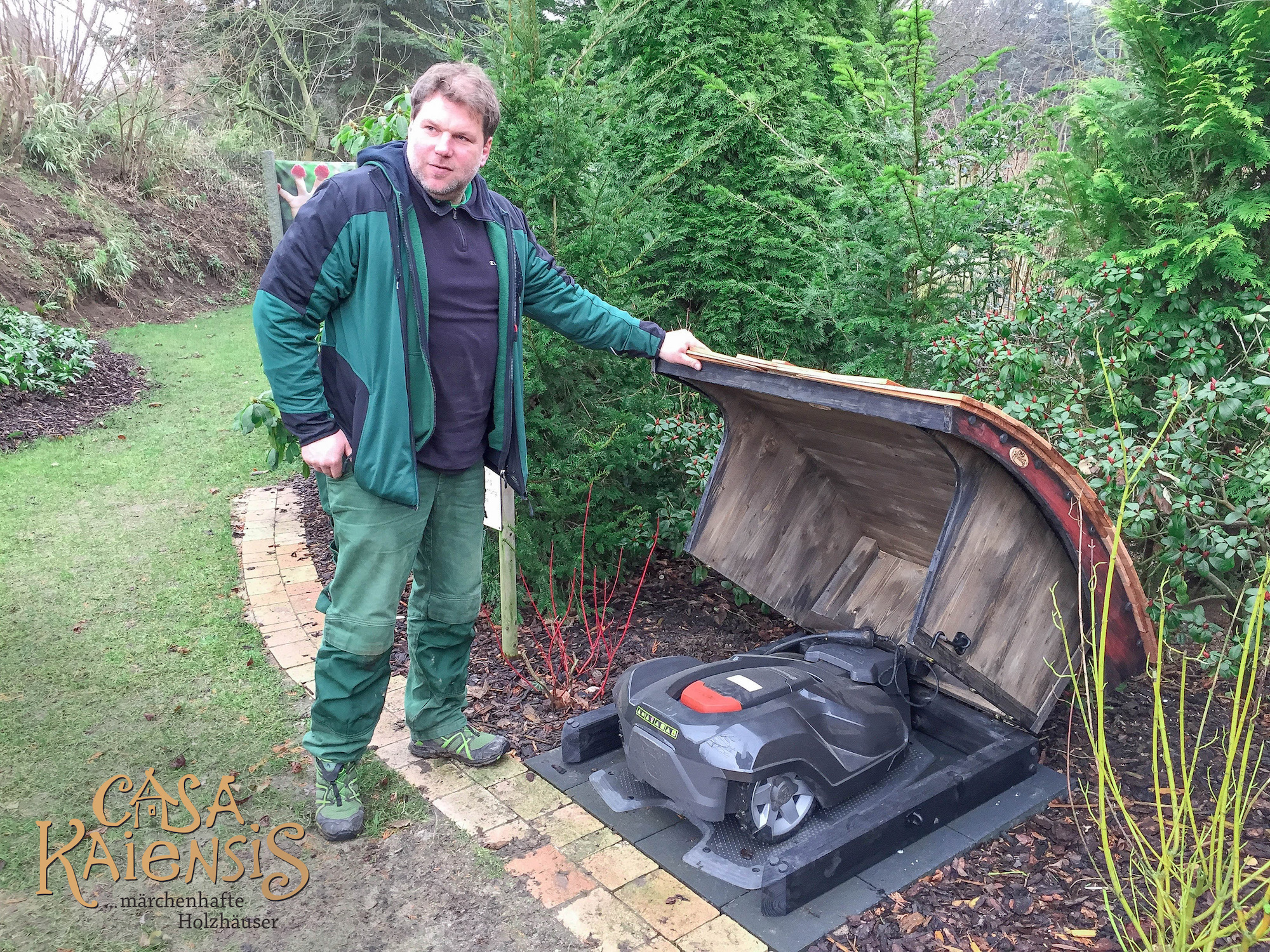 Casa Kaiensis Automower Garage Karage