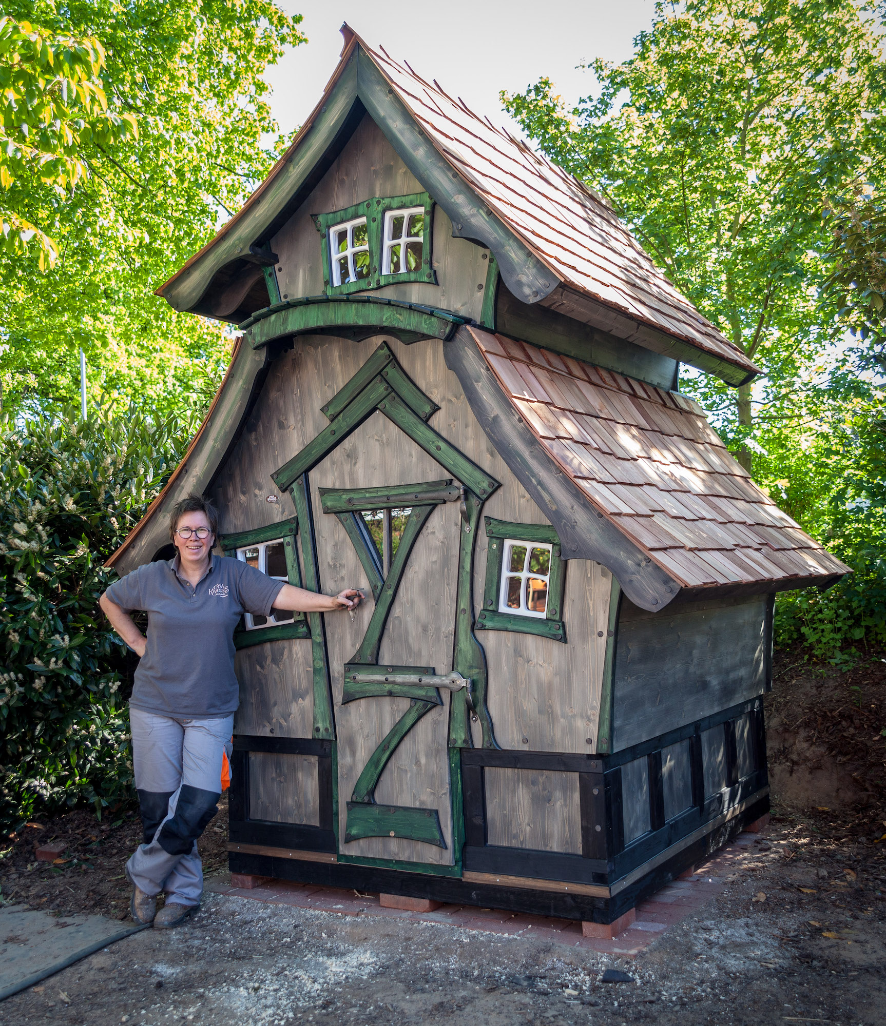 Kiri-plus kleines Gartenhaus