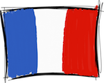 French Flag Scribble